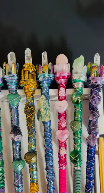 Crystal Light Wands